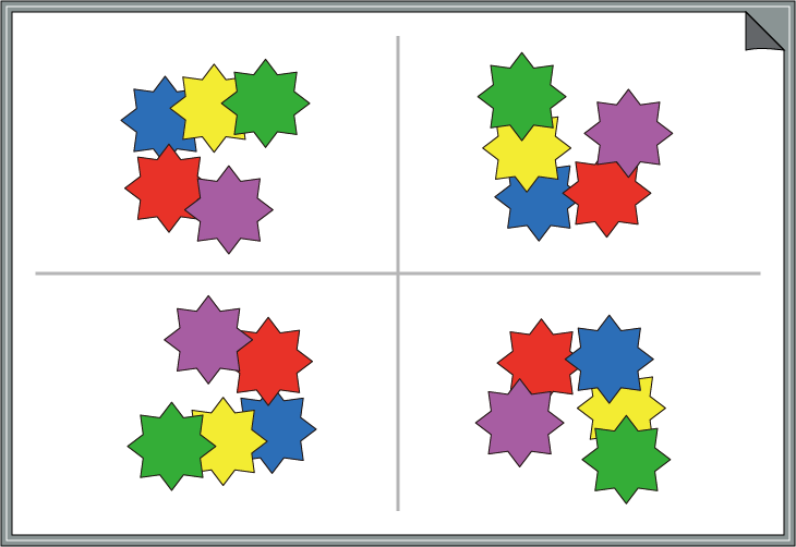 �ԈႢ�T���N�C�Y�@�F�Ɣz�u