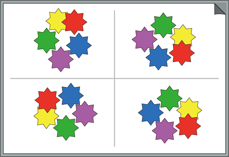 �ԈႢ�T���N�C�Y�@�F�Ɣz�u