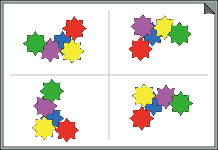 �ԈႢ�T���N�C�Y�@�F�Ɣz�u