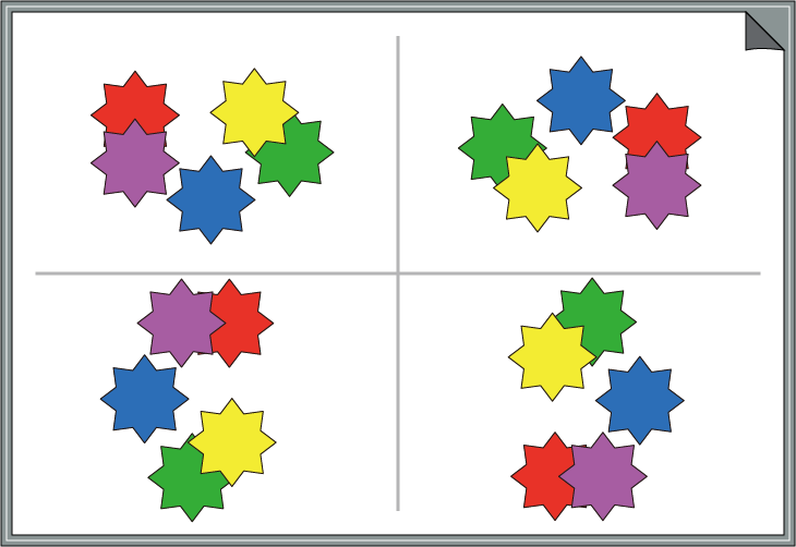 �ԈႢ�T���N�C�Y�@�F�Ɣz�u