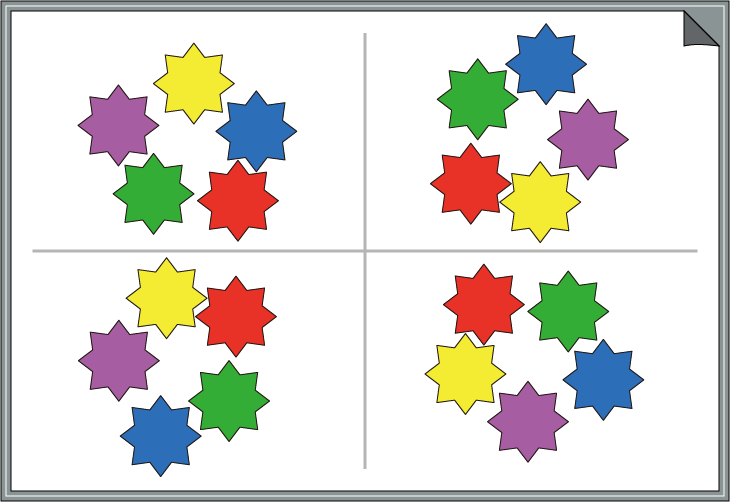 �ԈႢ�T���N�C�Y�@�F�Ɣz�u